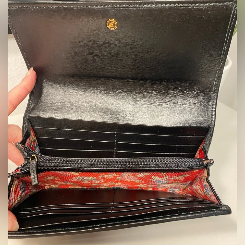 RARE GUCCI Web Quilted Leather Marmont Wallet - Picture 5 of 13